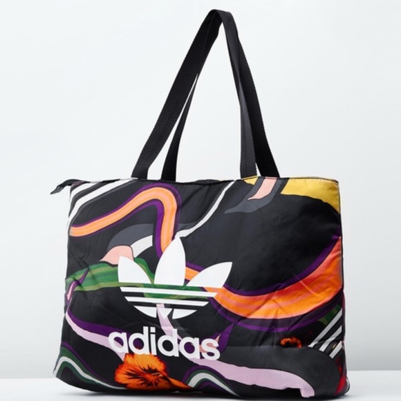 adidas Floral Burst Tote: Vintage 2015: Pre Owned - Picture 2 of 15